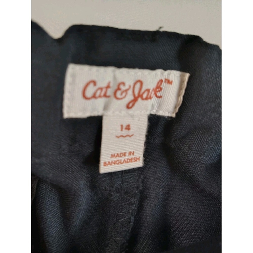 Boys Pants With Reinforced Knee-Cat And jack Excellent Condition - Picture 4 of 8